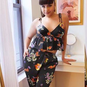 Savage X Fenty Night Blooms Satin Sleep Cami